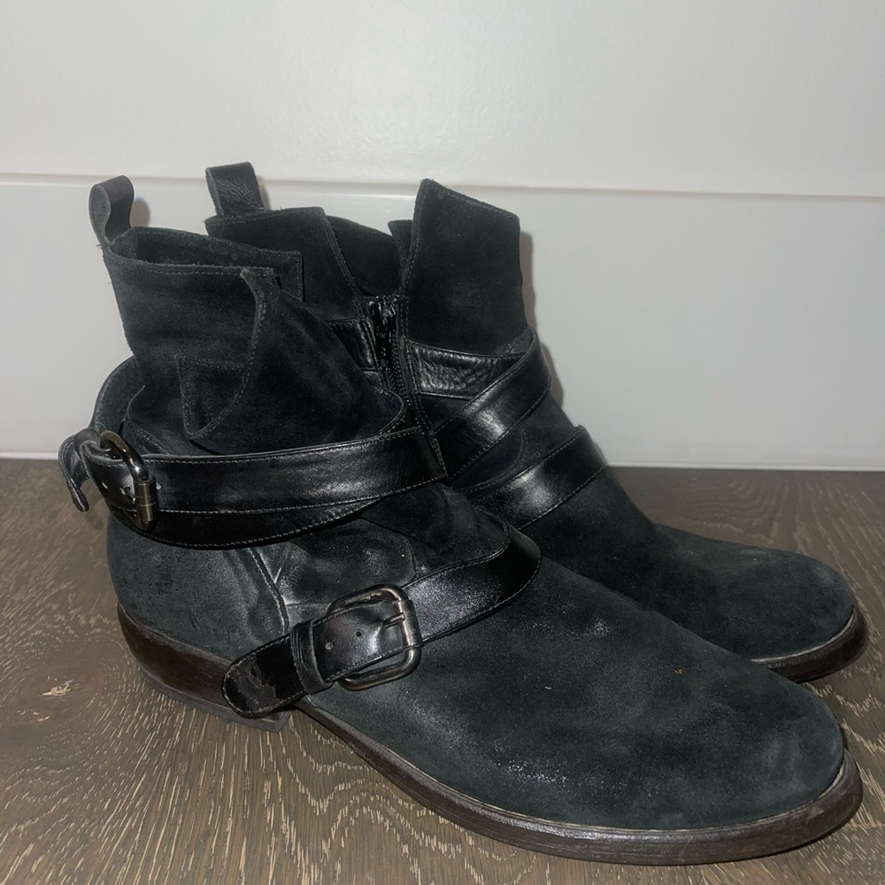Women’s Italian Handmade Black Leather Boots